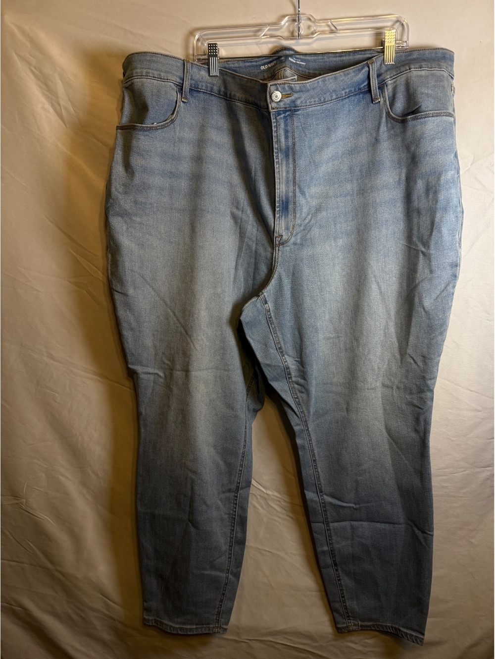 Old Navy Super Skinny Light Wash Blue Jeans Size 30
